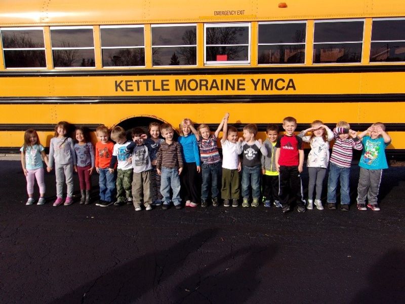 YMCA kids on trip